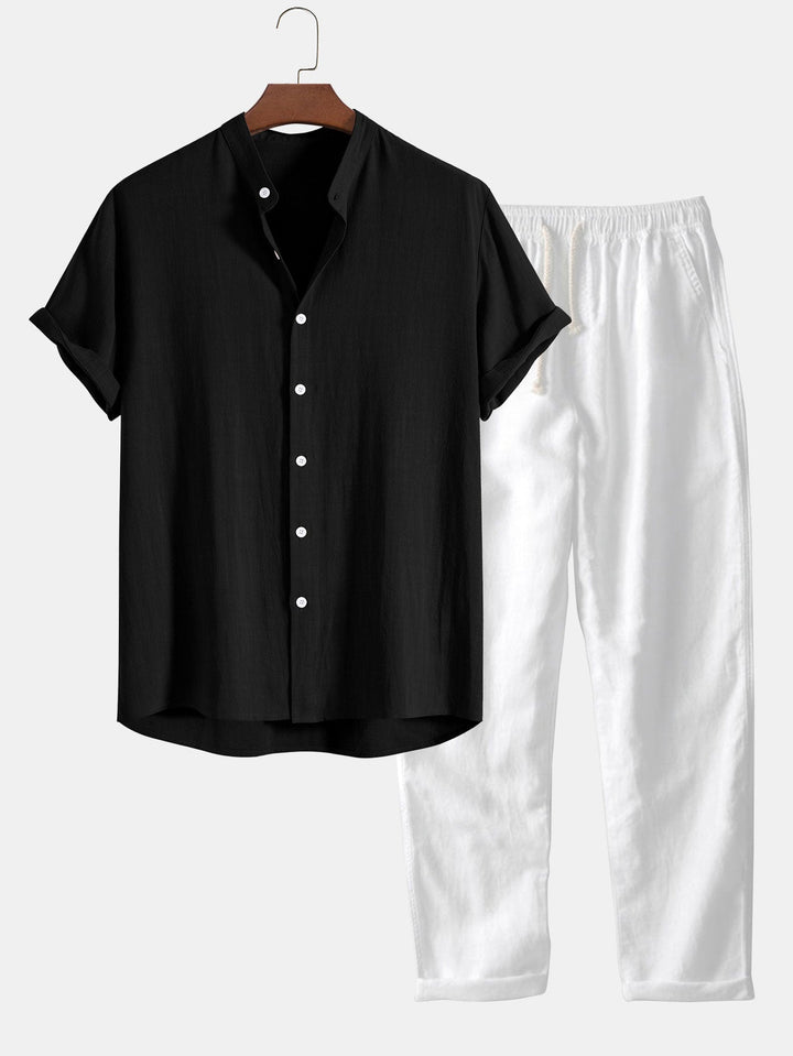 Harbour | Men's Relaxed Linen Pants with Drawstring Waist