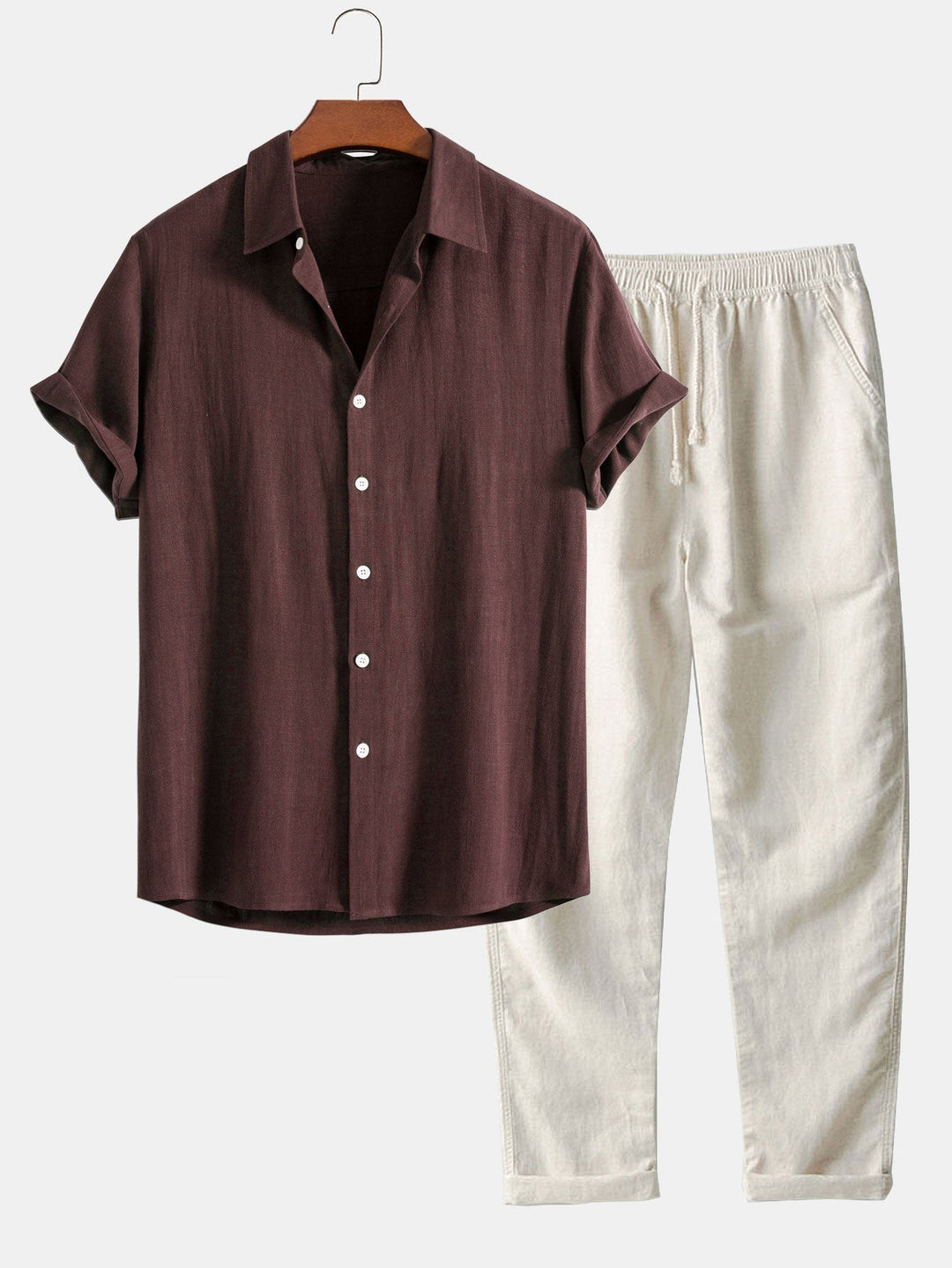 Harbour | Men's Relaxed Linen Pants with Drawstring Waist