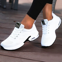Air Stride | Mesh Knit Lace-Up Women's Sneakers