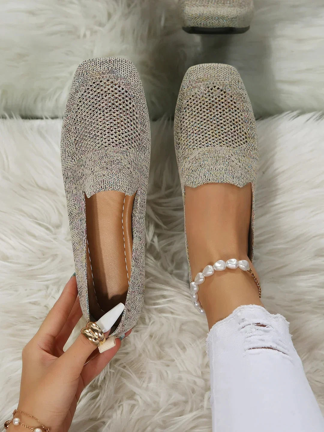 Rosamund | Women's Flats – Orthopedic Non-Slip Ballerina Shoes