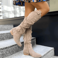 Billie | Women's Knee High Boots Smooth Slouch