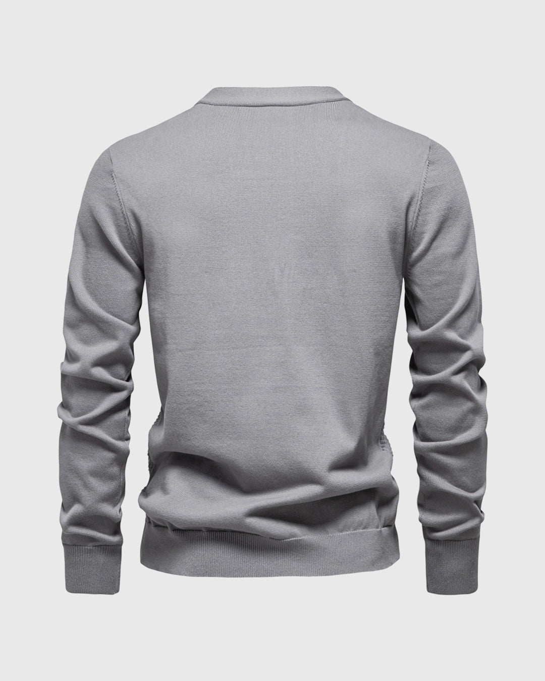 Elliot | Woven-Texture V-Neck Men's Cardigans