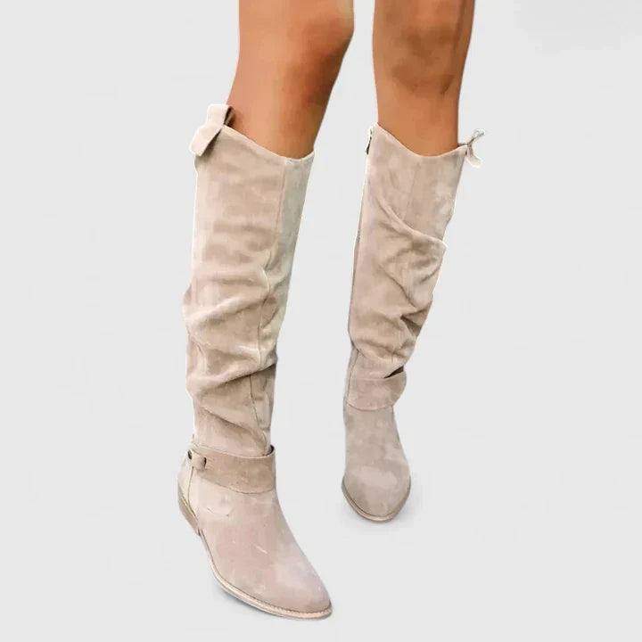 Sable | Women's Knee High Boots Western Slouch