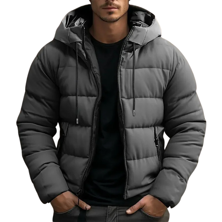 Maxon | Men's Hooded Quilted Puffer Jacket