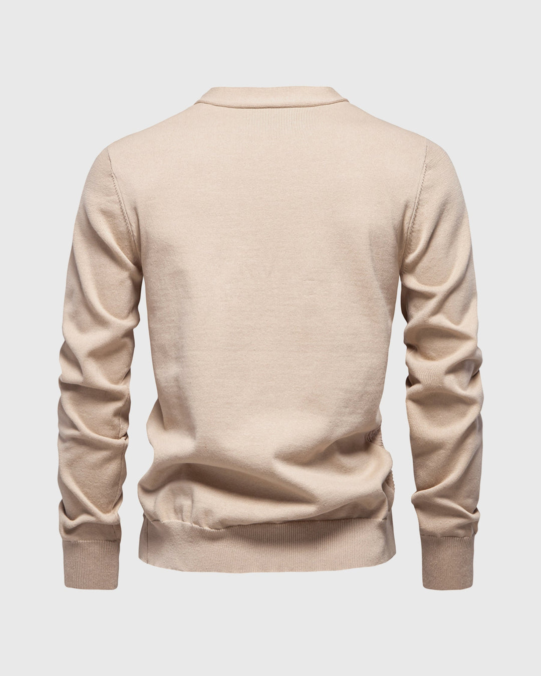 Elliot | Woven-Texture V-Neck Men's Cardigans