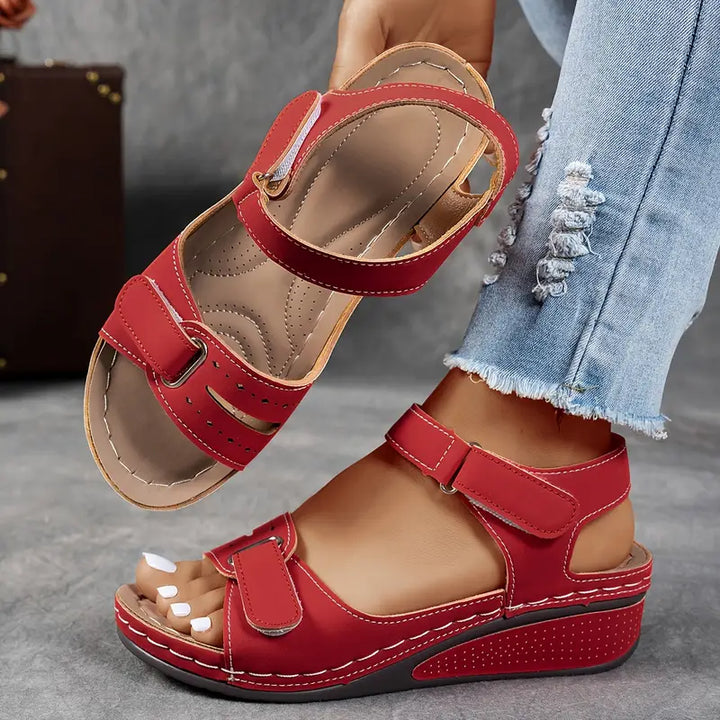Comfort | Double-Strap Velcro Orthopedic Wedges