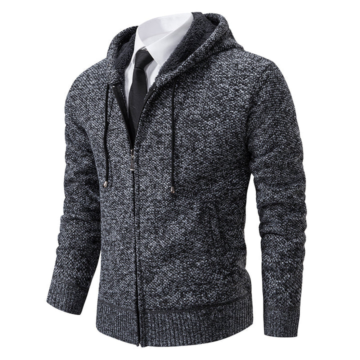 Clifton | Fleece-Lined Hooded Men's Cardigans