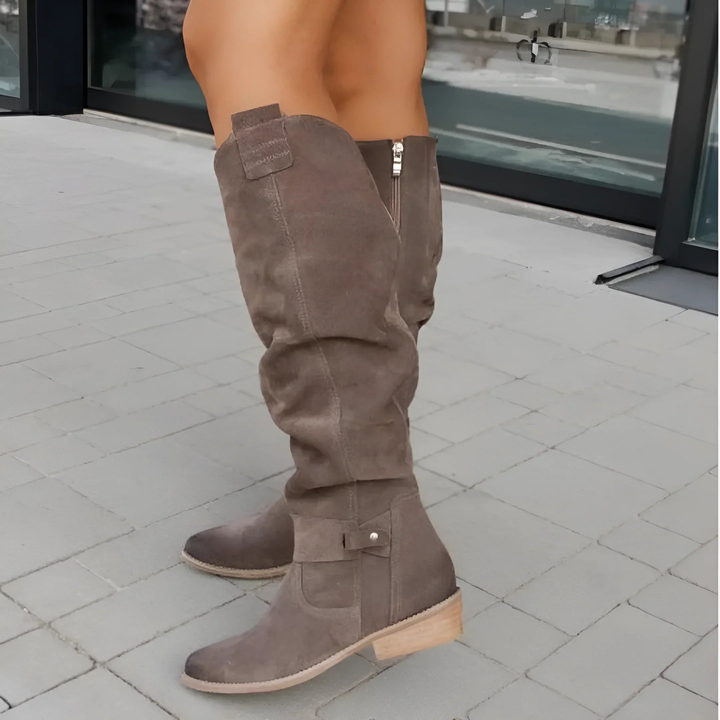 Billie | Women's Knee High Boots Smooth Slouch