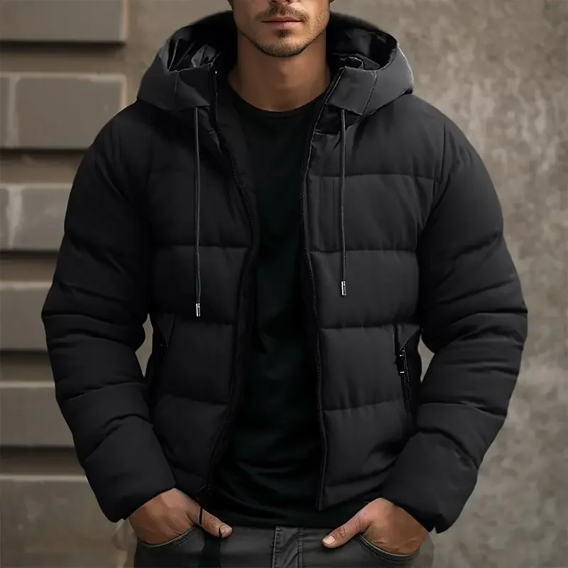 Maxon | Men's Hooded Quilted Puffer Jacket