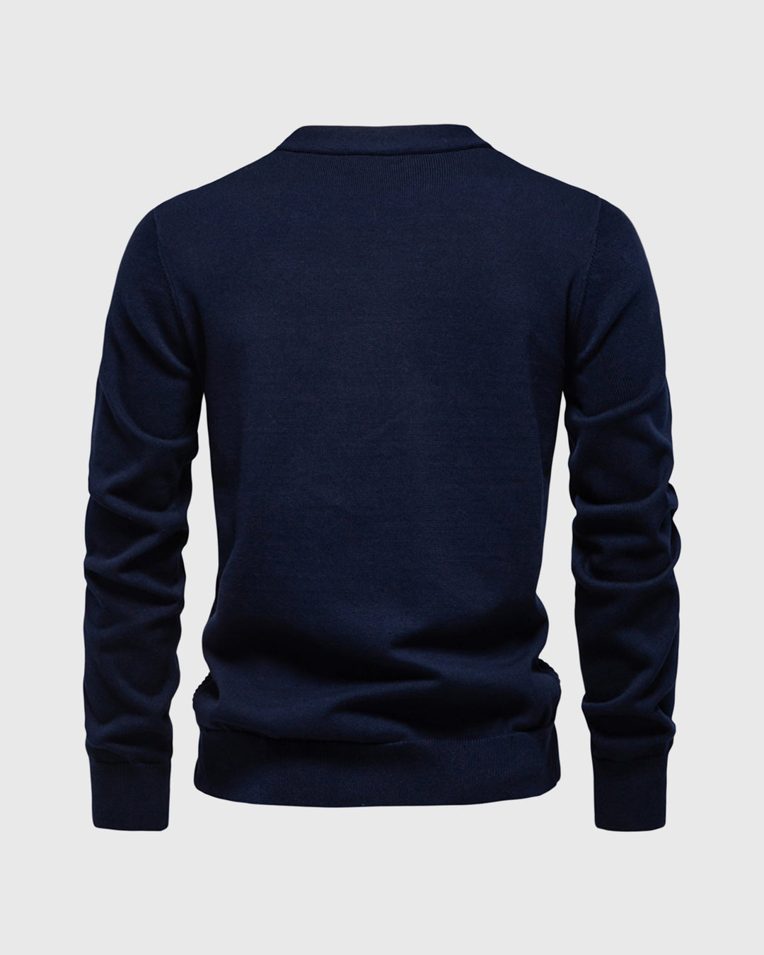 Elliot | Woven-Texture V-Neck Men's Cardigans