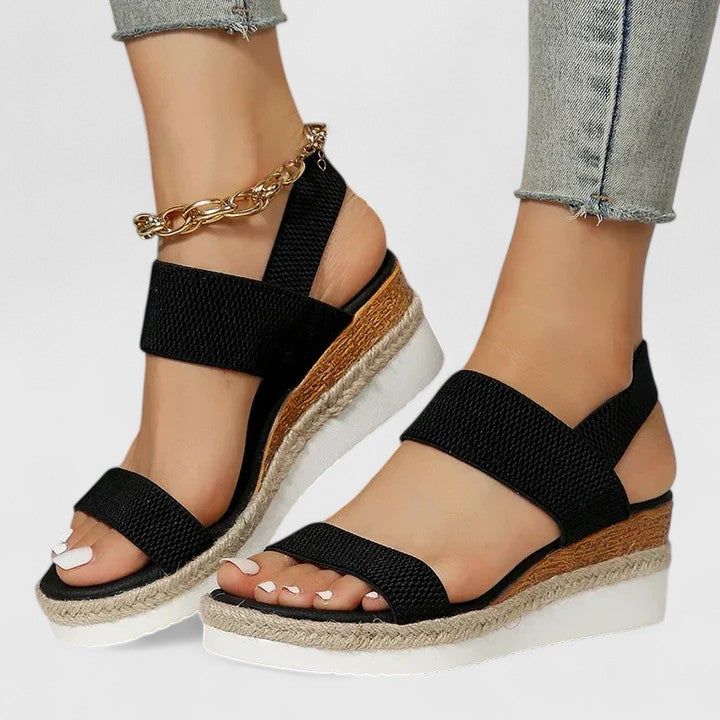 Selena | Women's Open Toe Orthopedic Sandals – Cushioned Comfort Design