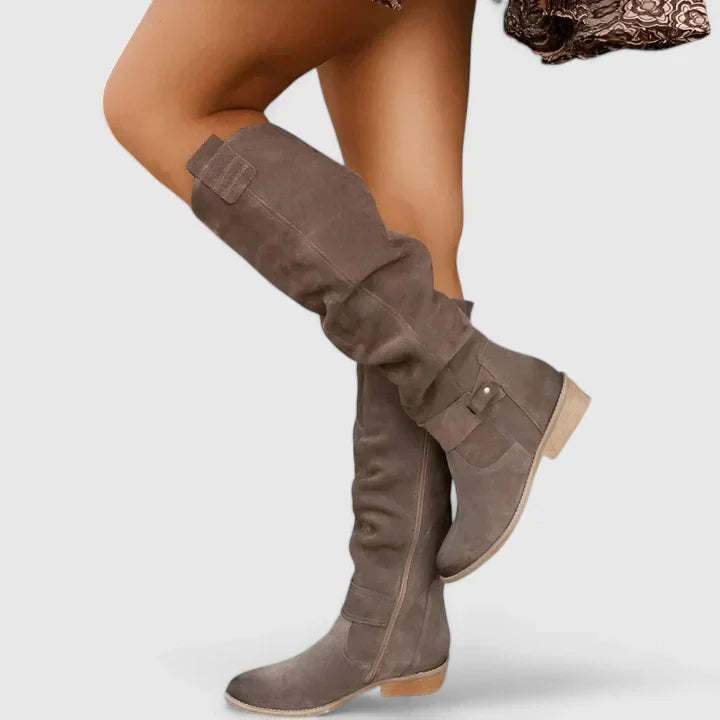 Sable | Women's Knee High Boots Western Slouch