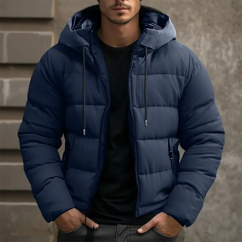 Maxon | Men's Hooded Quilted Puffer Jacket