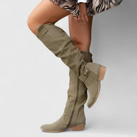 Sable | Women's Knee High Boots Western Slouch