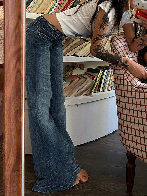 Presley | Women's Jeans Low Rise Flare Vintage