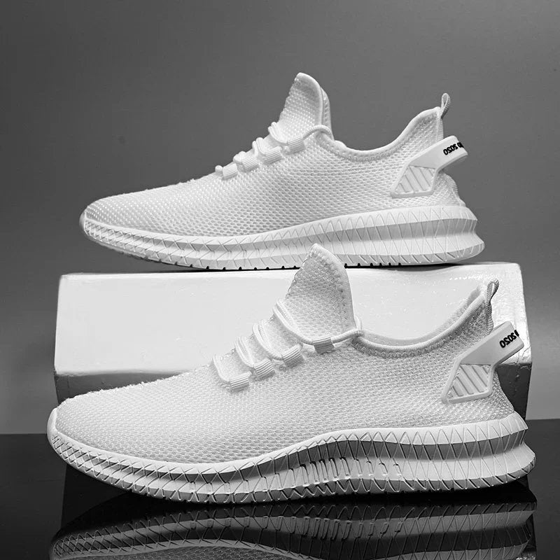 Barrington | Men's Wide-Fit Cushioned Sneakers – Extra Comfort Design