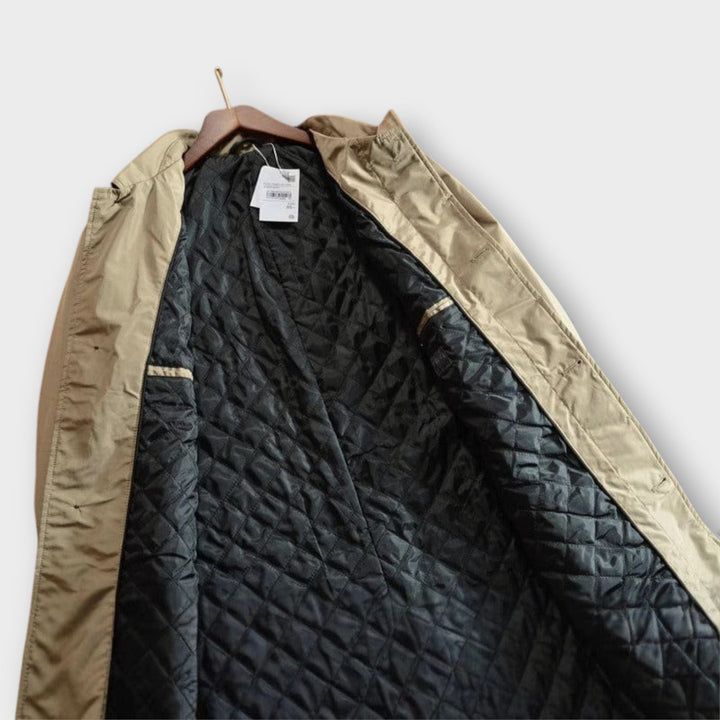 Brixton | Men's Formal Slim-Fit Long Coat