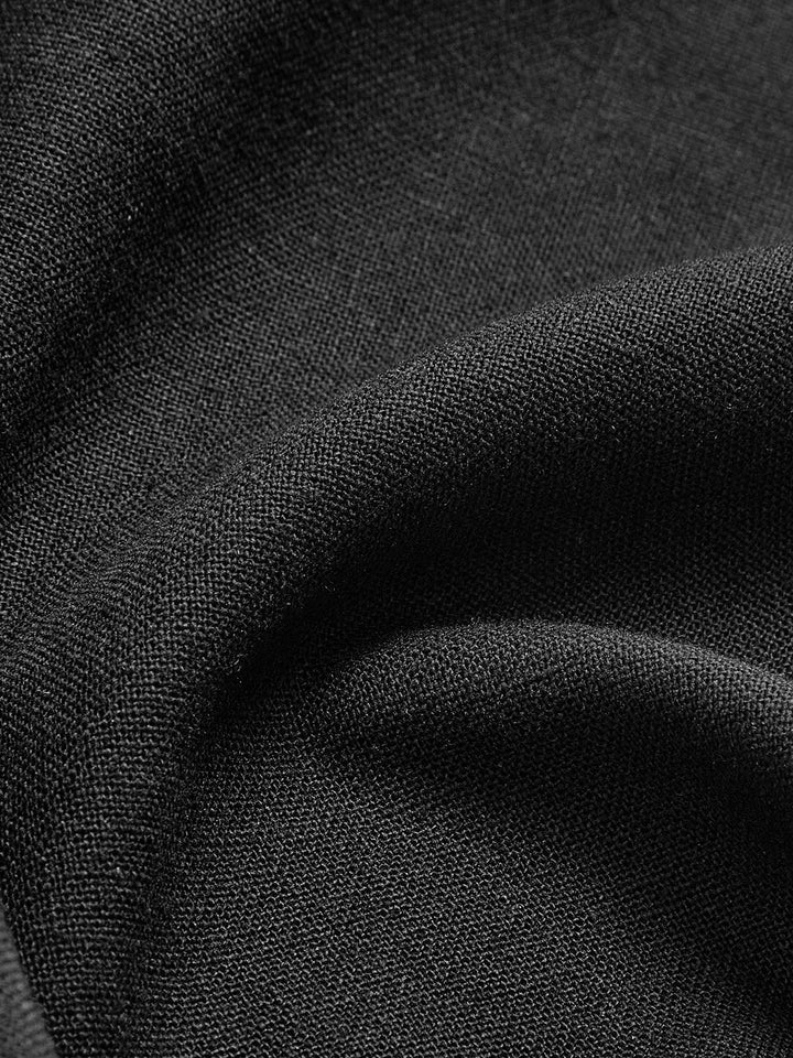 Palazzo | High Waist Gathered A-Line Cotton Maxi Skirt