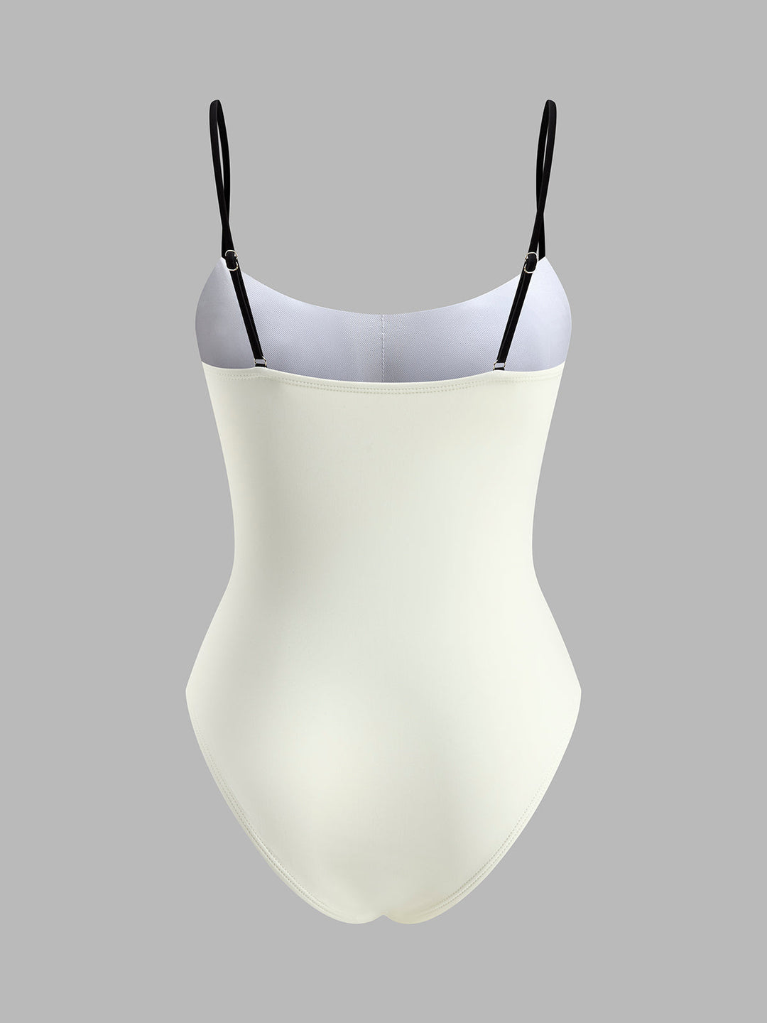Monaco | Contrast Binding Scoop Neck One-Piece Swimsuit