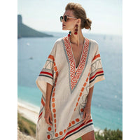 Mykonos | Tribal Print Kaftan Summer Dress