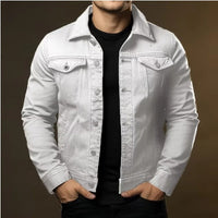 Emrys | Men's Classic Denim Jacket with Button-Front Closure