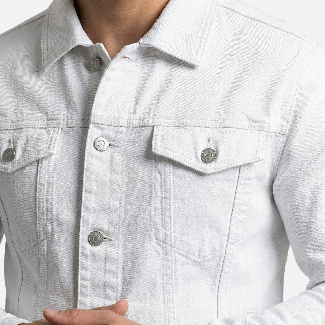 Emrys | Men's Classic Denim Jacket with Button-Front Closure