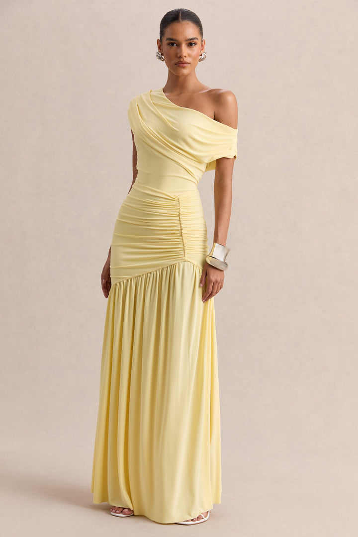 Serena | Women's Wedding Guest Dress One Shoulder Ruched