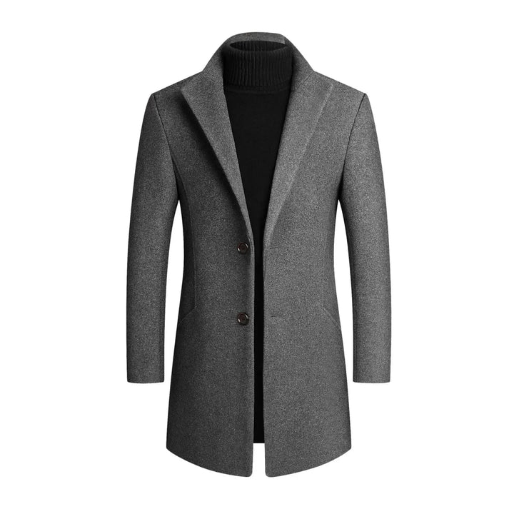 Caldwell | Men's Formal Slim-Fit Long Coat