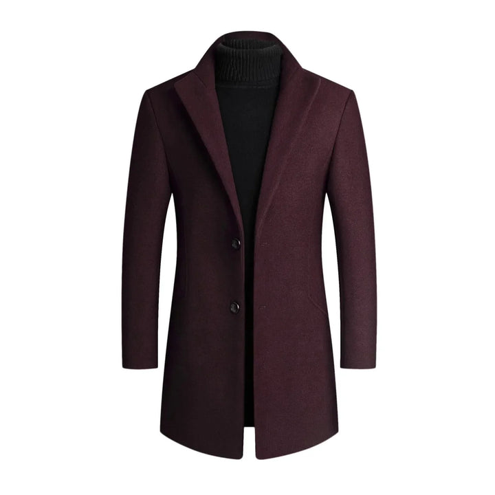 Caldwell | Men's Formal Slim-Fit Long Coat