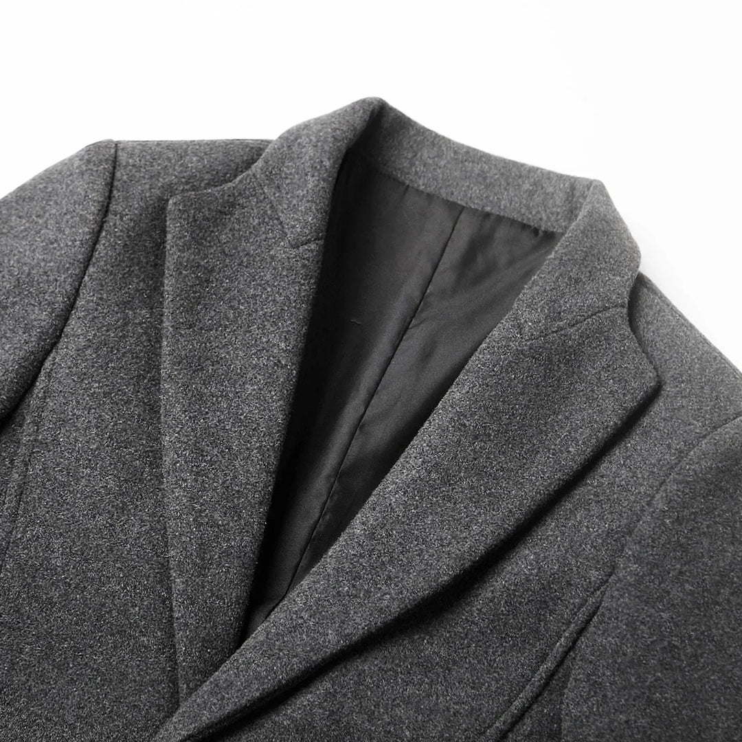Caldwell | Men's Formal Slim-Fit Long Coat