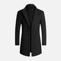 Caldwell | Men's Formal Slim-Fit Long Coat