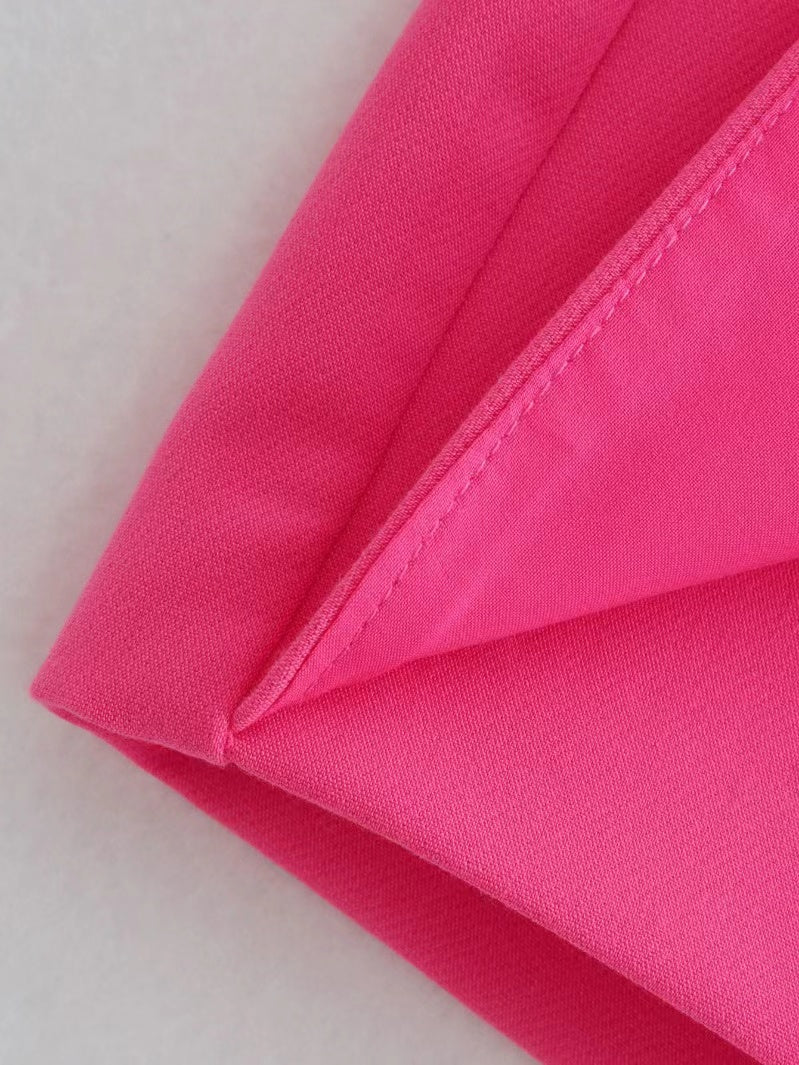 Electra | Asymmetric Wrap Front Mini Skort Skirt