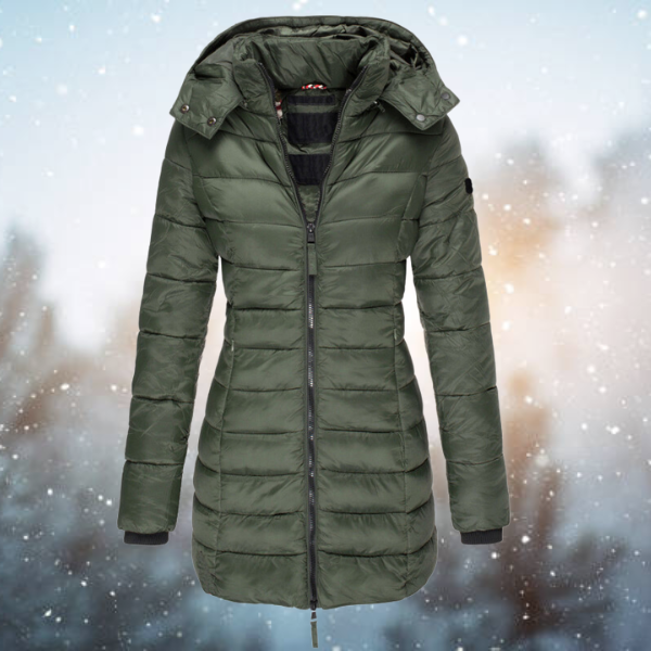 Winters | Women's Longline Hooded Puffer Jacket