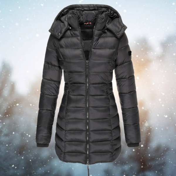 Winters | Women's Longline Hooded Puffer Jacket