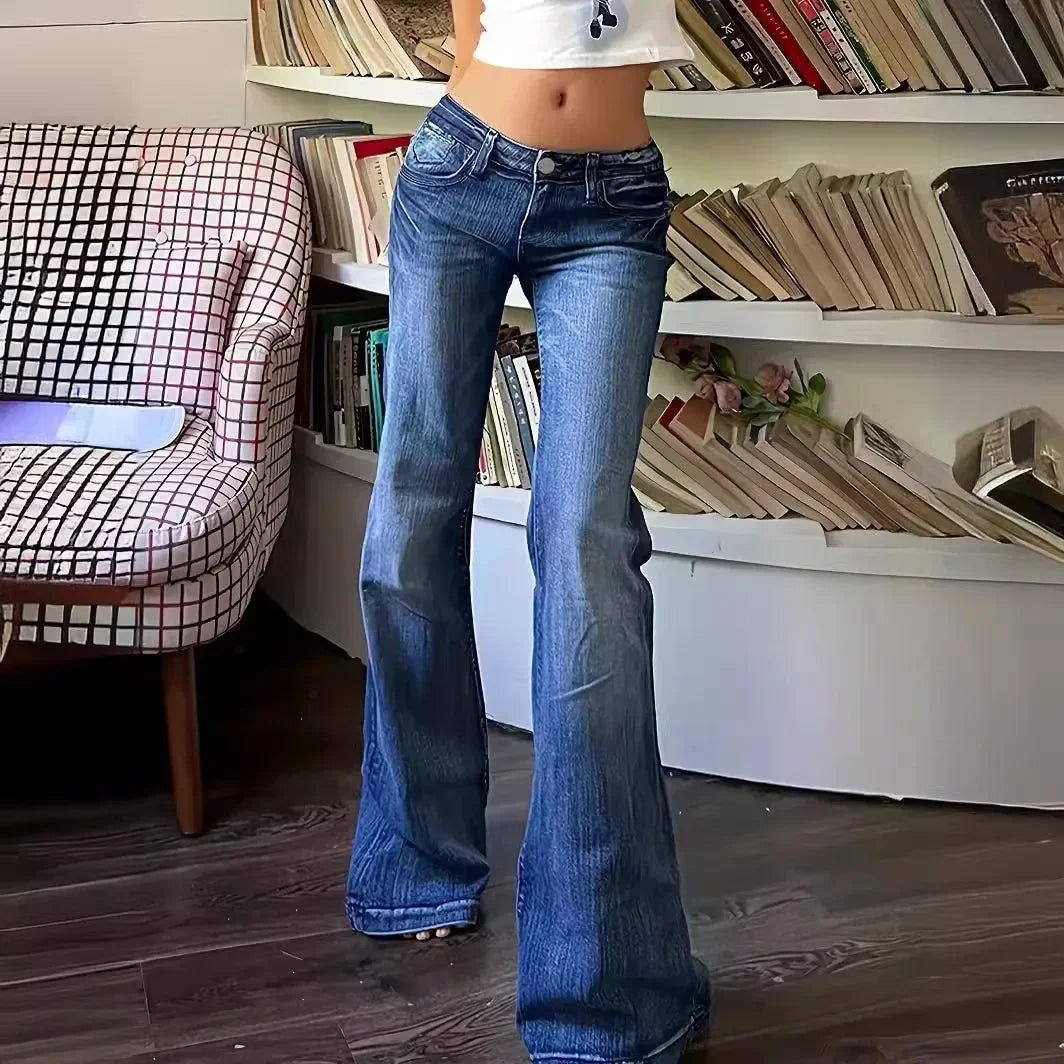 Presley | Women's Jeans Low Rise Flare Vintage
