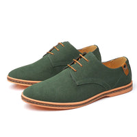 Ranger | Suede Lace-Up Men's Sneakers with Contrast Sole