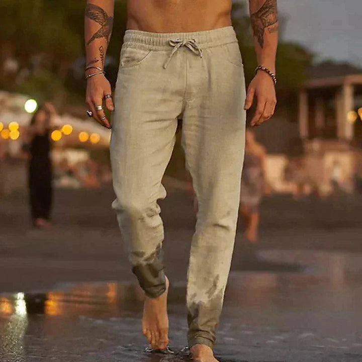 Caspian | Men's Linen Pants for Relaxed Coastal Style