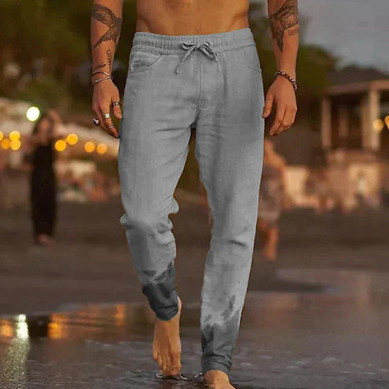 Caspian | Men's Linen Pants for Relaxed Coastal Style