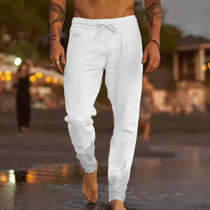 Caspian | Men's Linen Pants for Relaxed Coastal Style