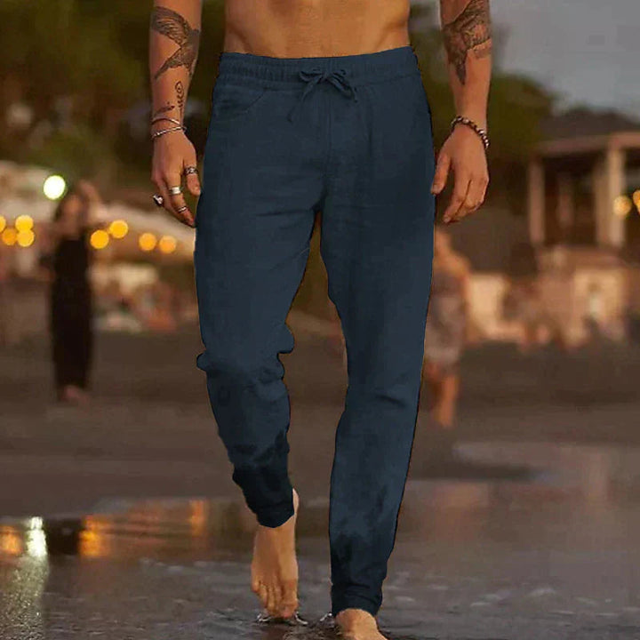 Caspian | Men's Linen Pants for Relaxed Coastal Style
