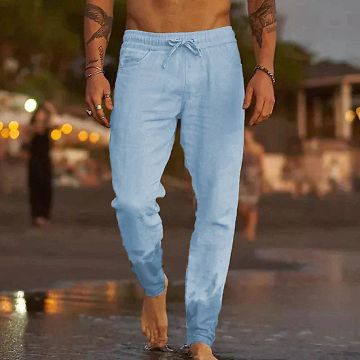 Caspian | Men's Linen Pants for Relaxed Coastal Style