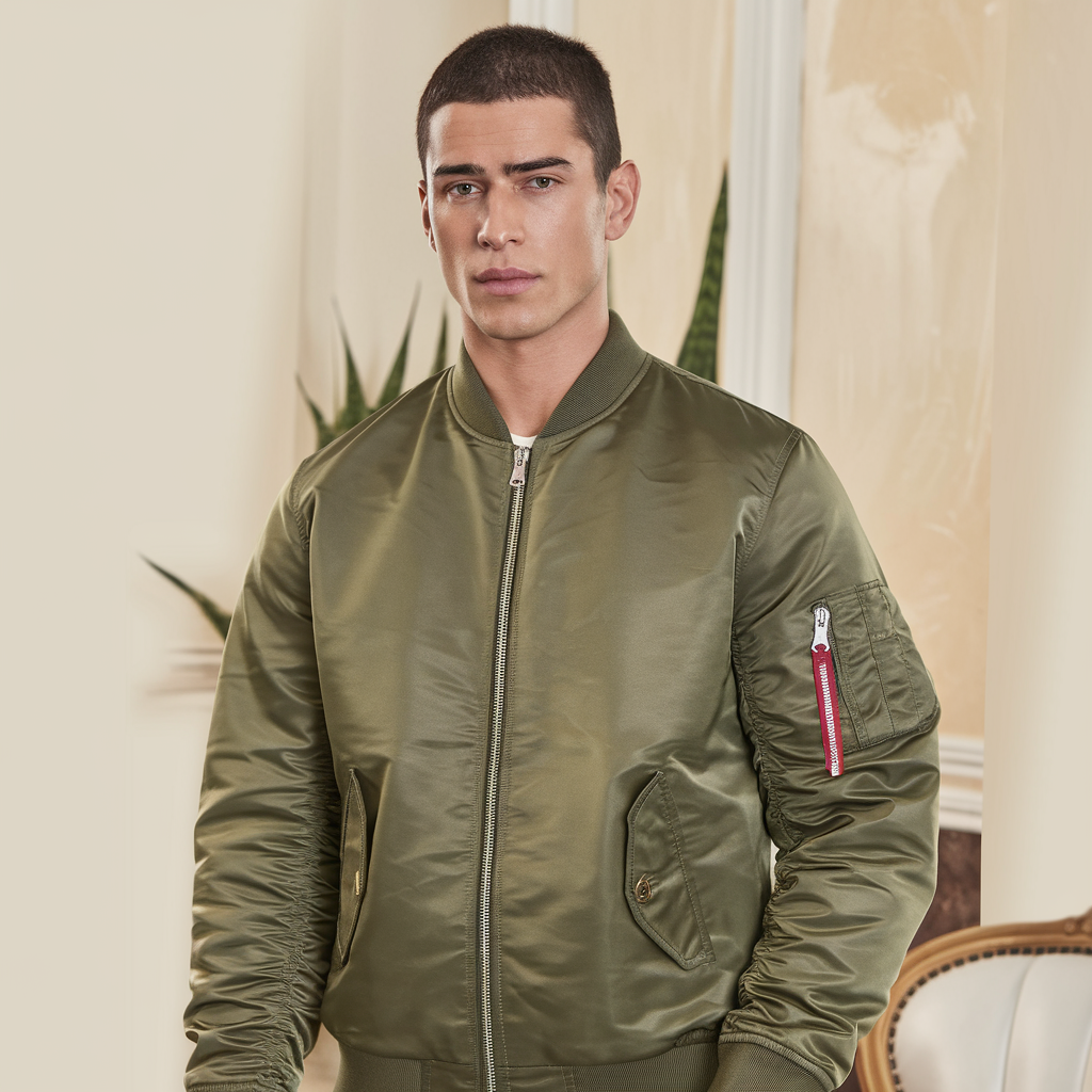 Logan | MA-1 Pilot Flight Men's Bomber Jackets