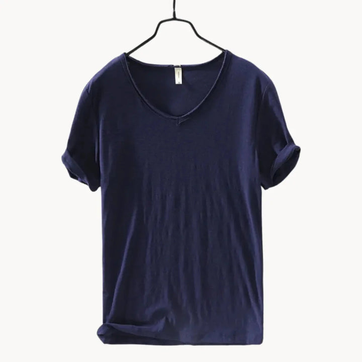 Marco | Classic Fit V-Neck Cotton T Shirt
