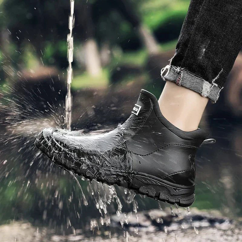Beau | Men's Chelsea Boots Waterproof Rubber Ankle