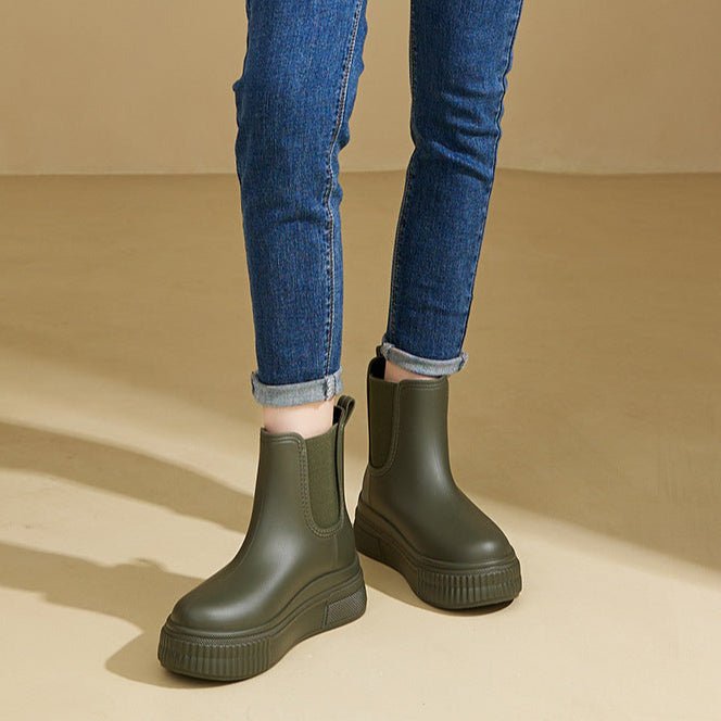 Piper | Women's Chelsea Boots Platform Rubber Sole