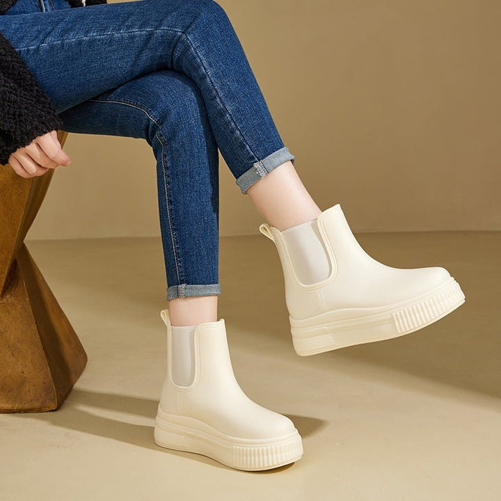 Piper | Women's Chelsea Boots Platform Rubber Sole
