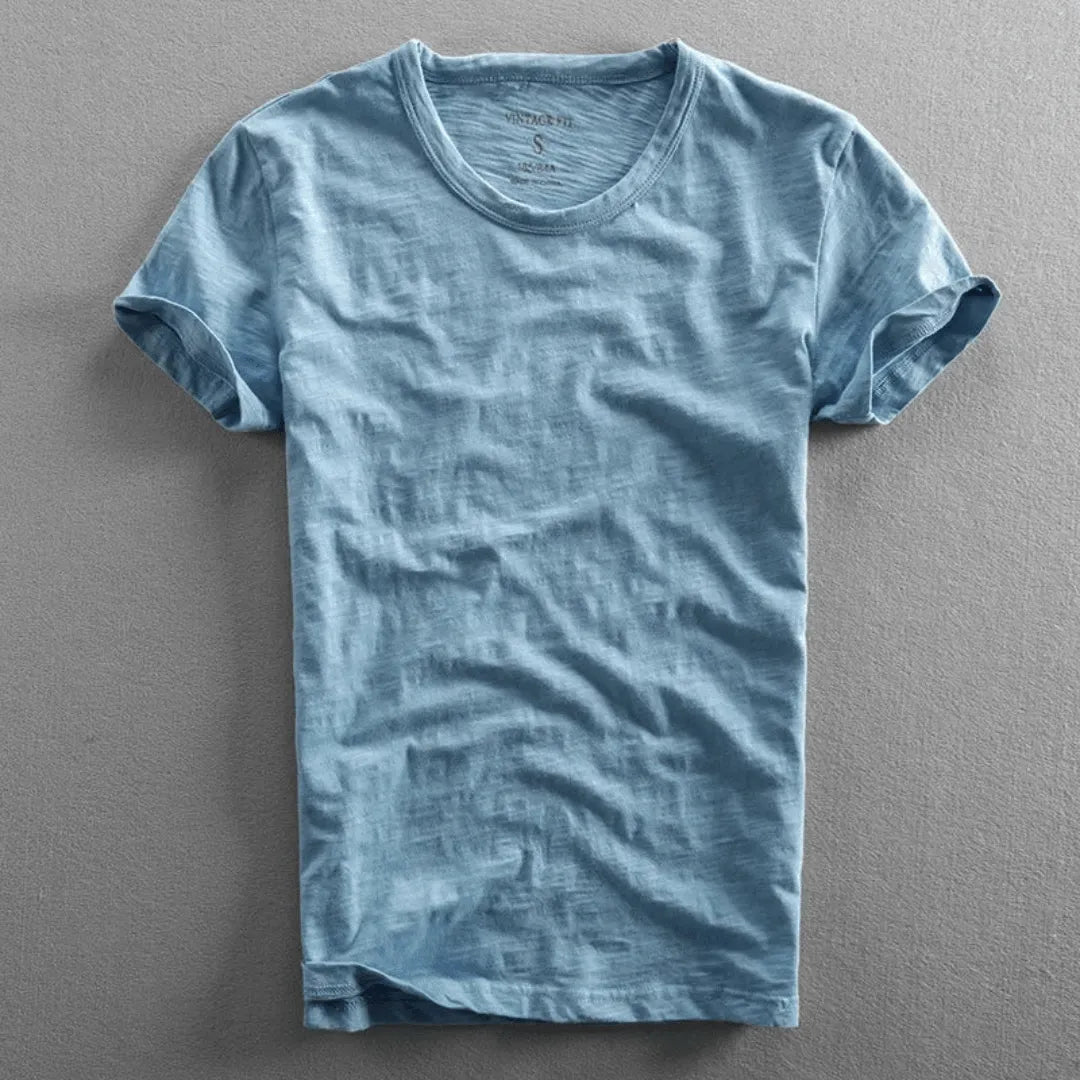 Montana | Relaxed Fit Crew Neck Cotton T Shirt
