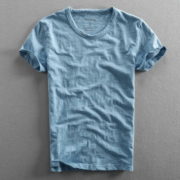 Montana | Relaxed Fit Crew Neck Cotton T Shirt