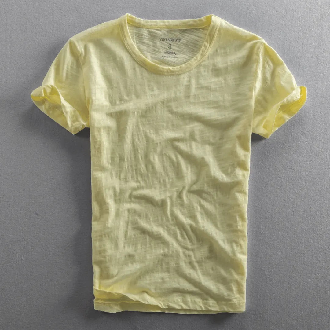 Montana | Relaxed Fit Crew Neck Cotton T Shirt