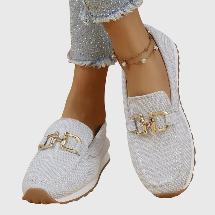 Sienna | Women's Knit Horsebit Flatform Loafers
